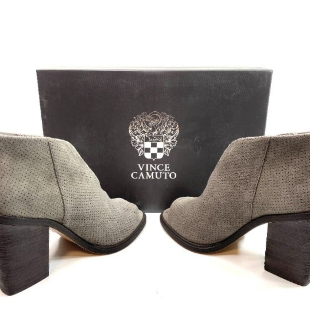 VINCE CAMUTO Kalei Suede Booties 6.5 New - Picture 4 of 10